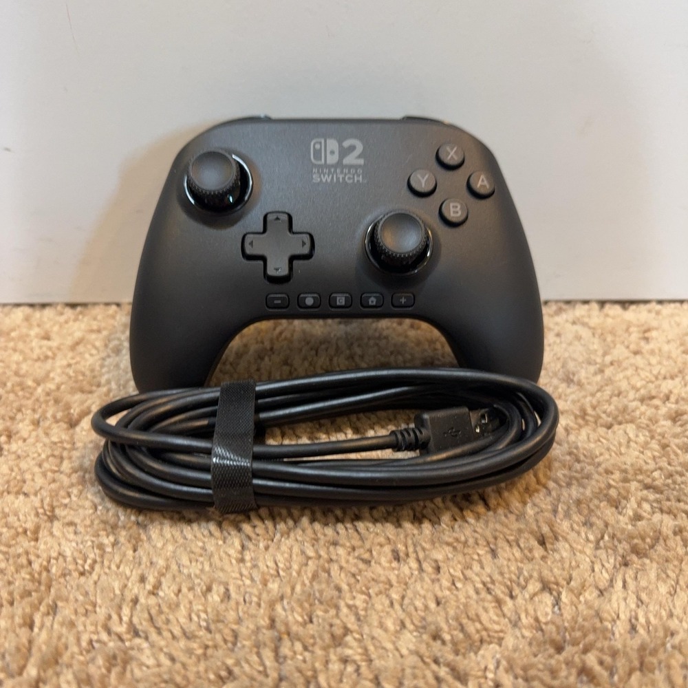 PowerA Wired Controller For Nintendo Switch Black USB NSGPAWD Cable Ergonomic